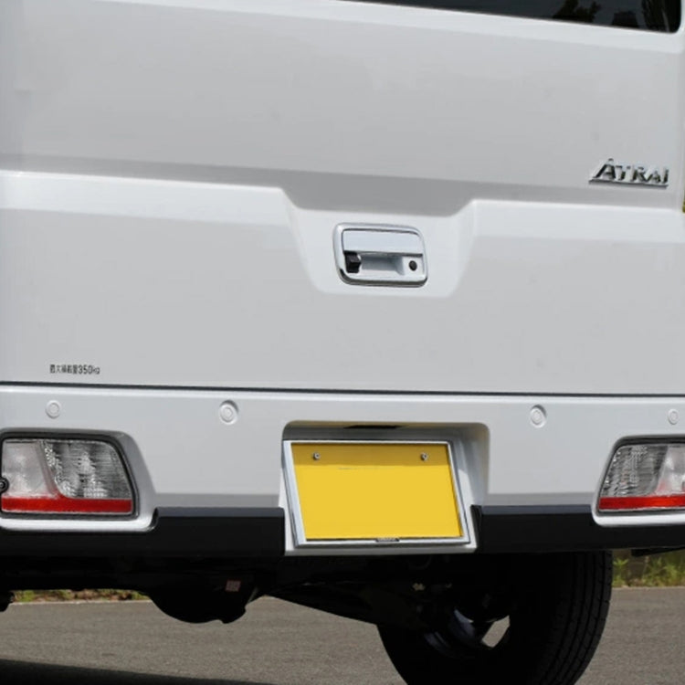 For Daihatsu 2022 Atrai/Hijet Right Hand Drive Trunk Tailgate Handle Conversion(Carbon Fiber) by buy2fix