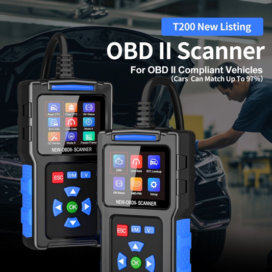 Automobile Fault Diagnostic Instrument OBD2 Engine Tester ELM327(T200) by buy2fix