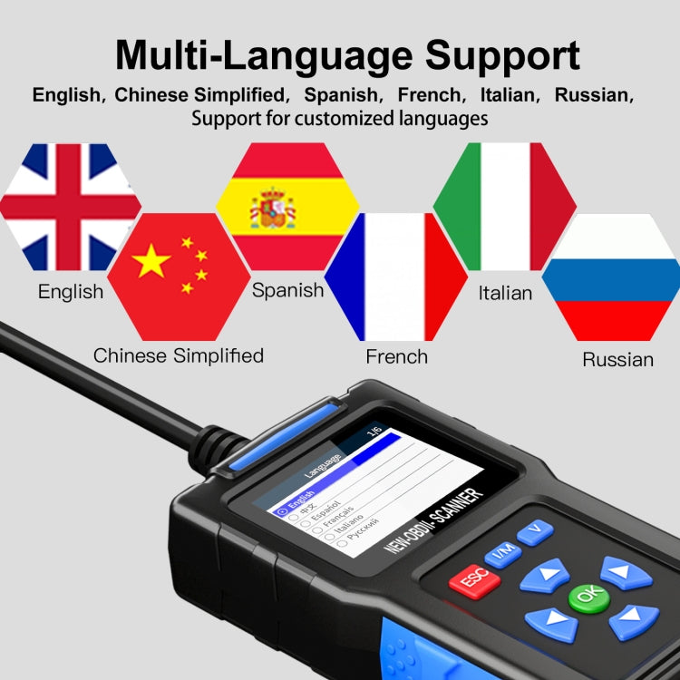 Automobile Fault Diagnostic Instrument OBD2 Engine Tester ELM327(T200) by buy2fix