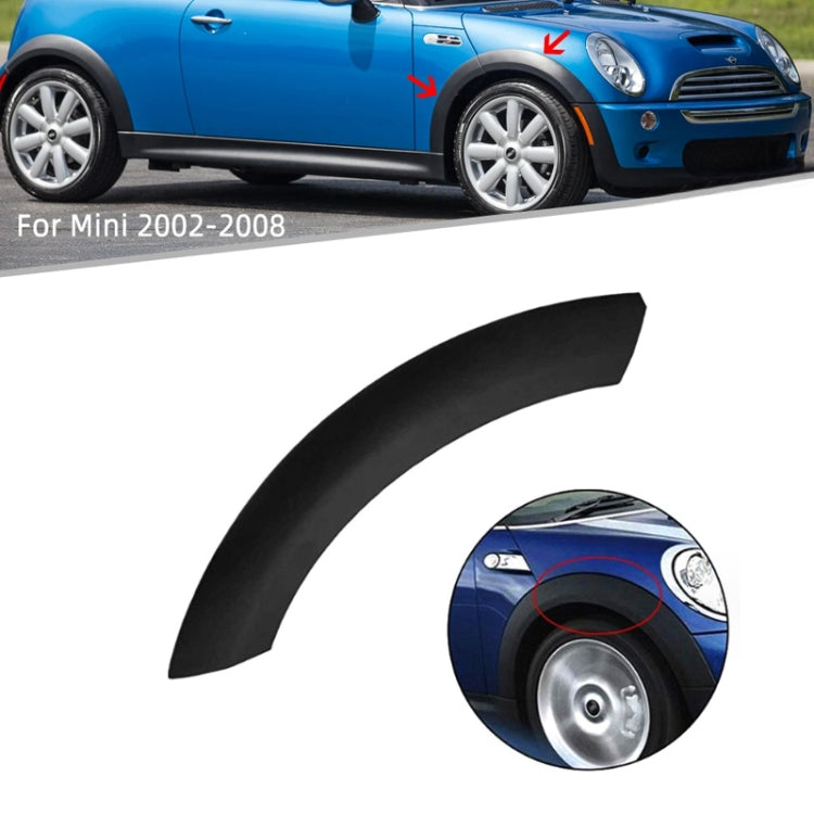 For 2002-2008 BMW Mini R55 Front Wheel Eyebrow Hood Fender(Left Front 51131505867) by buy2fix