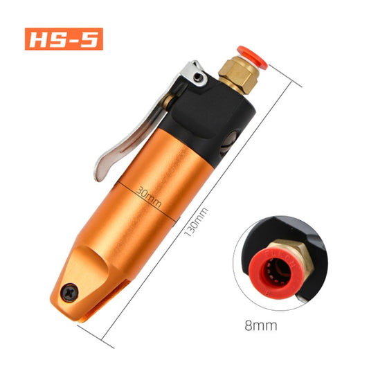 HSD HS-5 Pneumatic Scissors Body Cutting Metal Plastic Model Scissor Tool by HSD