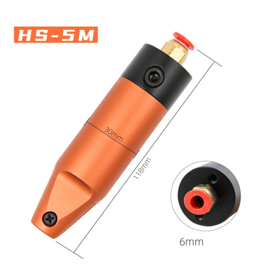 HSD HS-5M Pneumatic Scissors Body Cutting Metal Plastic Model Scissor Tool by HSD