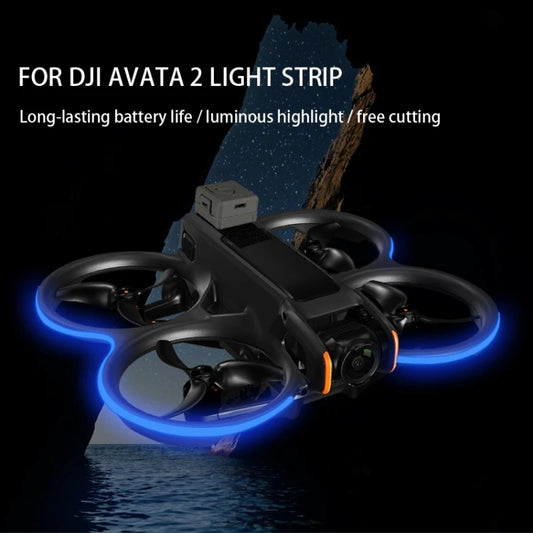 For DJI Avata 2 RCSTQ Colorful Luminous Light Belt High Bright Tube Night Flight Warning Light Strip(Fluorescent) by RCSTQ
