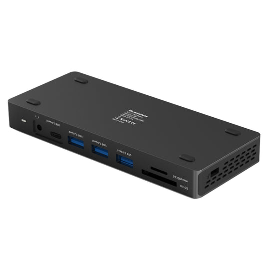 Blueendless 12-In-1 HD Multifunctional Docking Station 10Gbps Splitter With Switch(Dual 8K HDMI+DP) by Blueendless