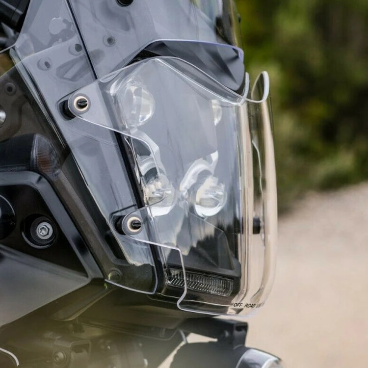 For Yamaha Tenere 700 Headlight Acrylic Protective Cover(Transparent) by buy2fix