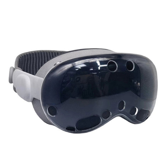 For Apple Vision Pro 4 In 1 Kit Lens Cover Battery Protection Case Accessories, Spec: A Style White Gray by buy2fix