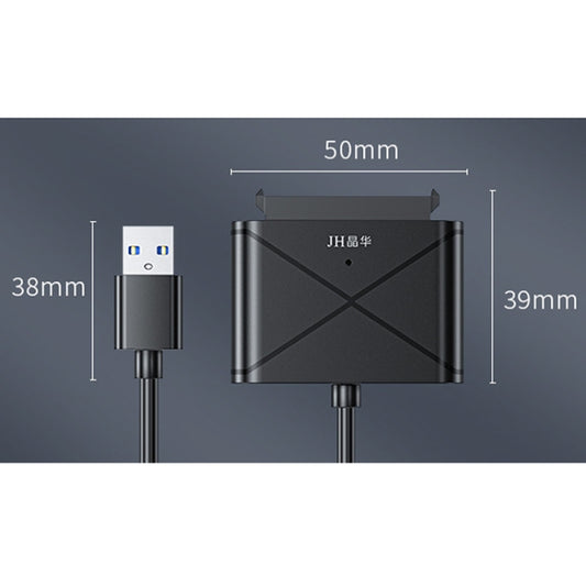 JINGHUA USB3.0 To SATA HDD Adapter Cable For 2.5/3.5 Inch External HDD SSD Hard Drive(30cm) by JINGHUA