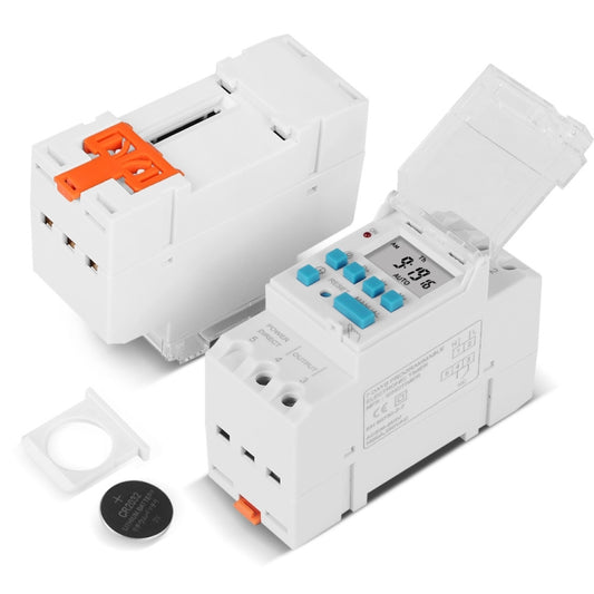 SINOTIMER TM919HK 85-265V AC 16A DIN Rail 4 Pins Voltage Output Digital Switch Timer Automatic Cycle Timing Controller by SINOTIMER