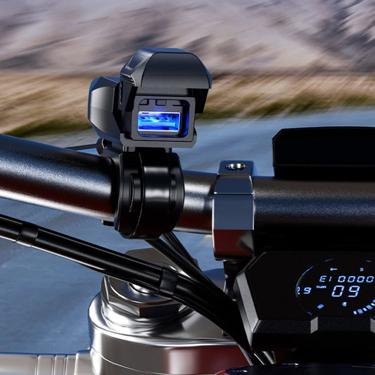 Kewig Motorcycle Phone Charger Outdoor Riding Fast Charging Waterproof USB Charging Stand, Model: B10-A by Kewig