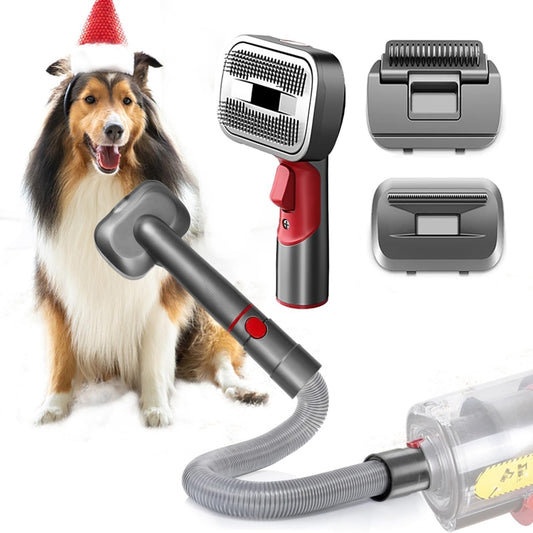 For Dyson V7 V8 V10 V11 V15 Pet 3 In 1 Grooming Suction Head Set With Hose by buy2fix