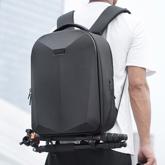 Cwatcun D108 Large Hard Shell Shoulder Camera Bag Waterproof Shockproof Photography Pack by Cwatcun