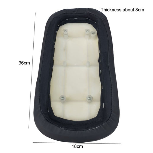 For SY 009 Electrical Motorcycle Seat Cushion Passenger Rear Seat Pad by buy2fix