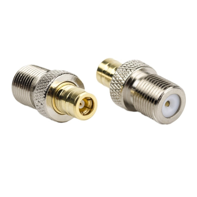 SMB Female To F Female Connector RF Coaxial Adapter by buy2fix