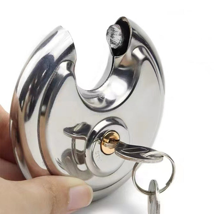 80mm Household Anti-Theft Rust-Proof And Waterproof Pure Copper Core Round Padlock by buy2fix