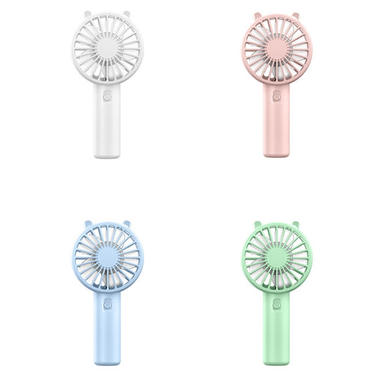 Mini USB Handheld Fan Rechargeable Portable Desktop Phone Holder(Green) by buy2fix