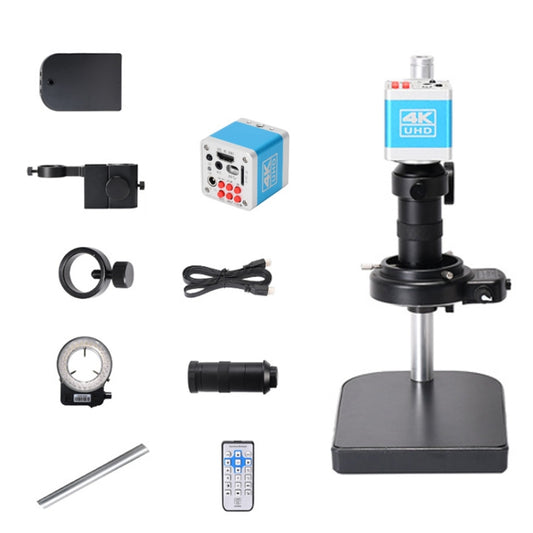 Measuring Electron Microscope Industrial Camera, Specifications: 4K Dual Interface With Measurement by buy2fix