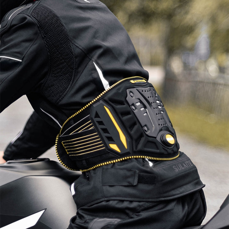 SULAITE Motorcycle Riding Breathable Anti-Fall Belt, Color: Yellow S/M by SULAITE