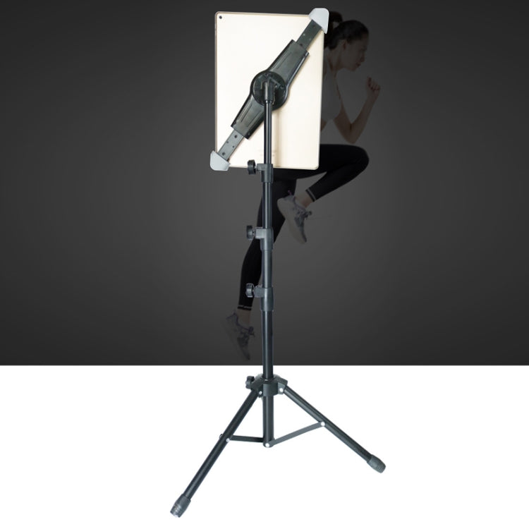 1.6m Adjustable Tablet Stand Floor-Standing Retractable Mobile Phone Tripod, Model: 316(With Cloth Bag+Sheep Head Phone Clamp) - Lazy Bracket by buy2fix | Online Shopping UK | buy2fix