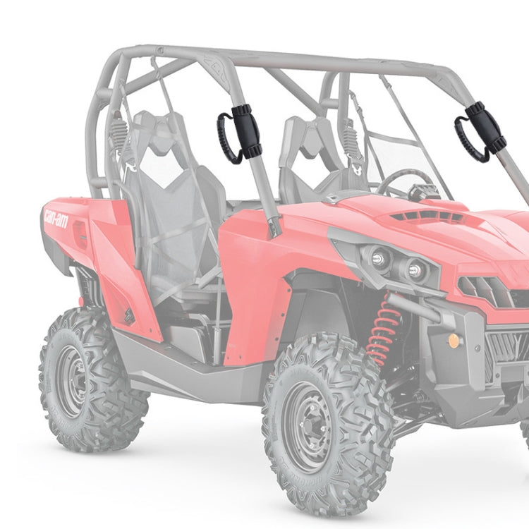 UTV Beach Bike Conversion Car Handle Rope Polaris RZR Non-Slip Handrail(Black) by buy2fix