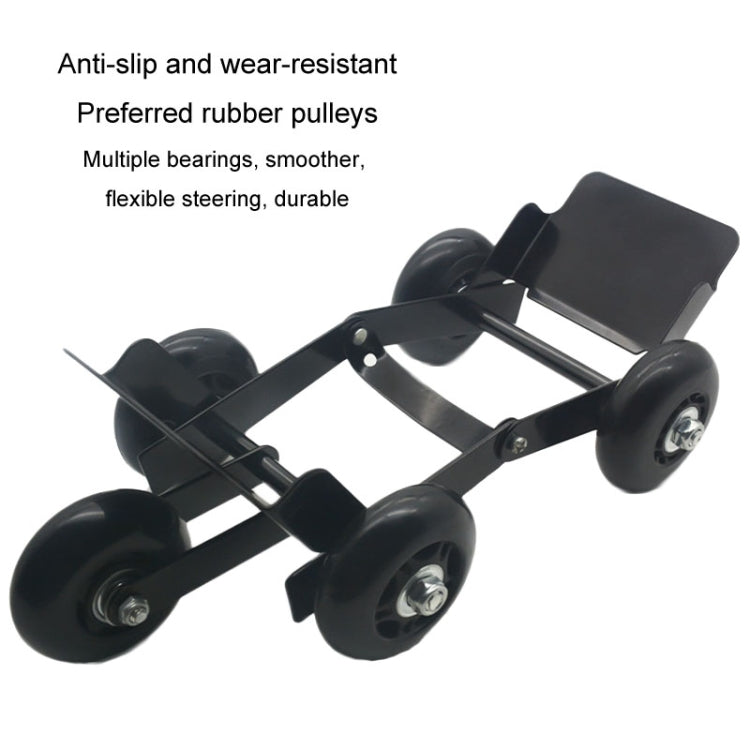 Motorcycle Moving Trailer Device Flat Tire Booster Emergency Electric Vehicle Tractor, Color: Black - Motorcycle Maintenance Tools by buy2fix | Online Shopping UK | buy2fix