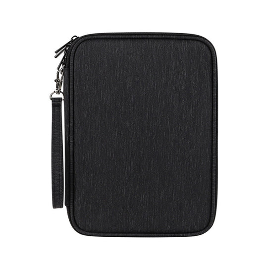 SM08 Large Capacity Waterproof Portable Double-layer Digital Storage Bag, Size: L(Black) by buy2fix