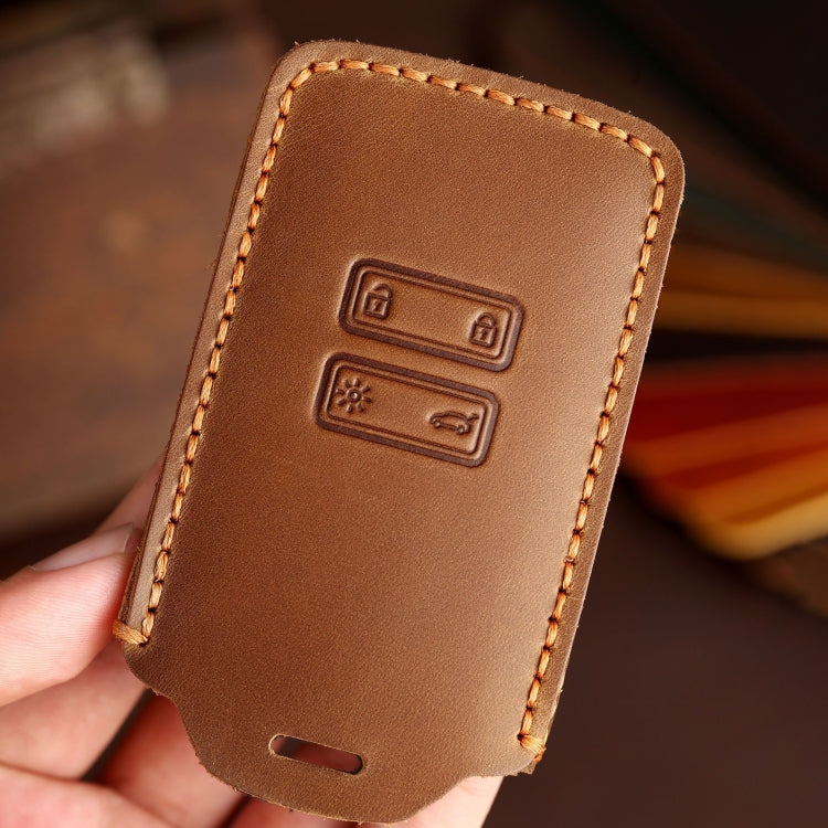 For Renault Koleos 2022 Hallmo Car Key Case(Blue) by Hallmo