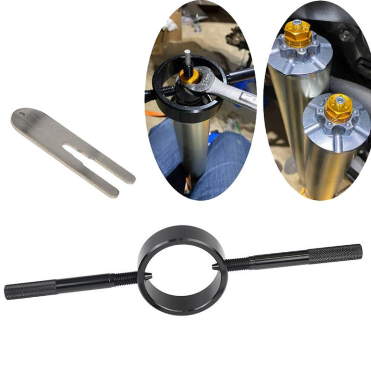 Universal Motorcycle Fork Spring Compressor Tool Kit For Most Upside Down Sreetbike Forks by buy2fix