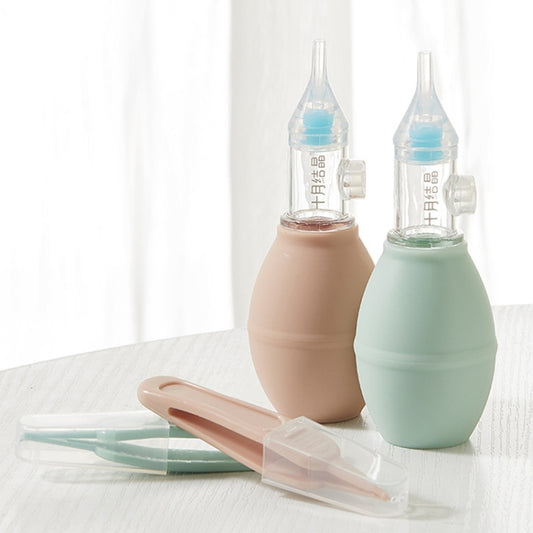 TEN-M JOURNEY Baby Anti-Reflux Nasal Aspirator Infant Pump Type Nasal Cleanser(Green) by TEN-M JOURNEY