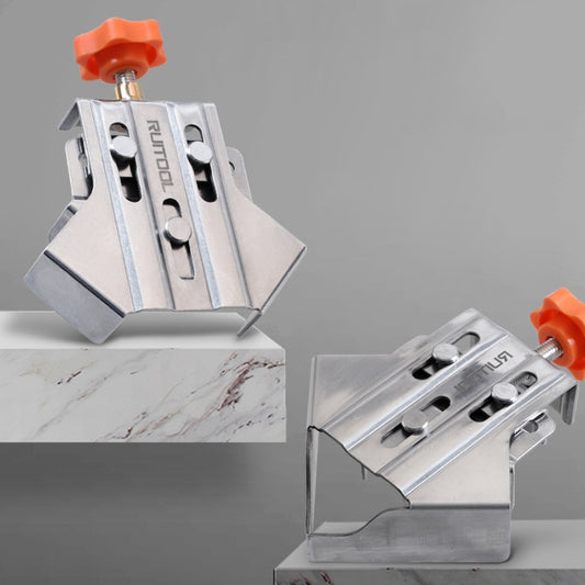RUITOOL Woodworking Quick Splicing Positioner Stainless Steel Right Angle Fixing Clip, Model: Opening Type by RUITOOL
