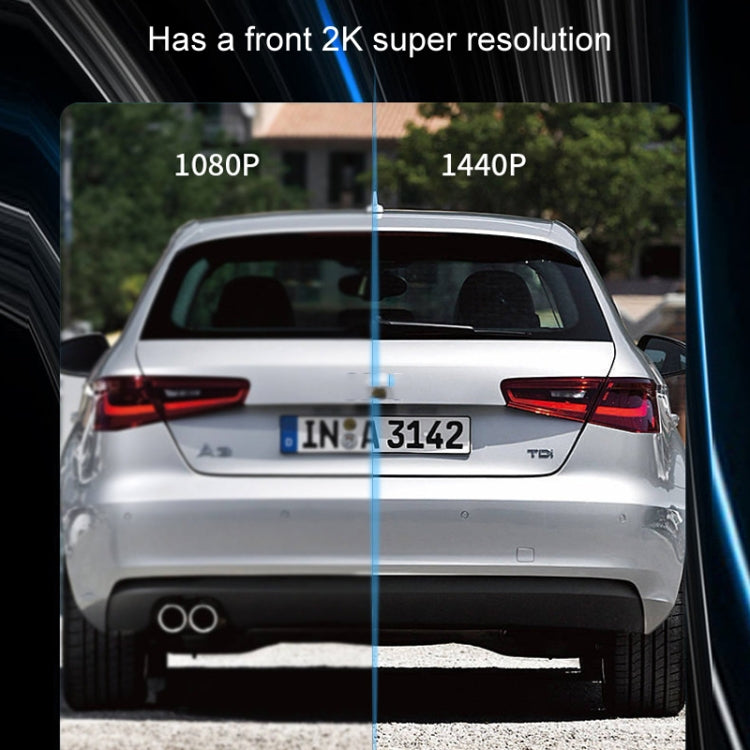 Mobile Phone WIFI Interconnection 2K Ultra-Clear Night Vision Hidden Driving Recorder, Version: Cigarette Lighter(No TF Card) by buy2fix