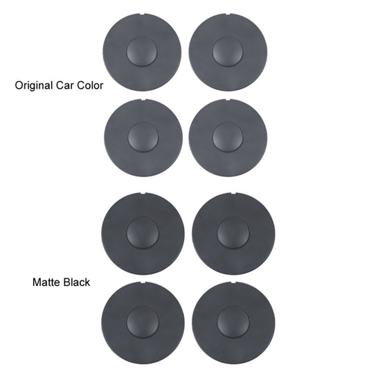 For 2024 Tesla Model 3 4pcs /Set Wheel Center Cover Modification Accessories(Original Car Color) by buy2fix