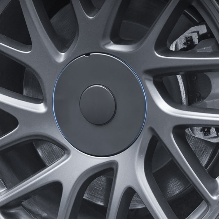 For 2024 Tesla Model 3 4pcs /Set Wheel Center Cover Modification Accessories(Original Car Color) by buy2fix