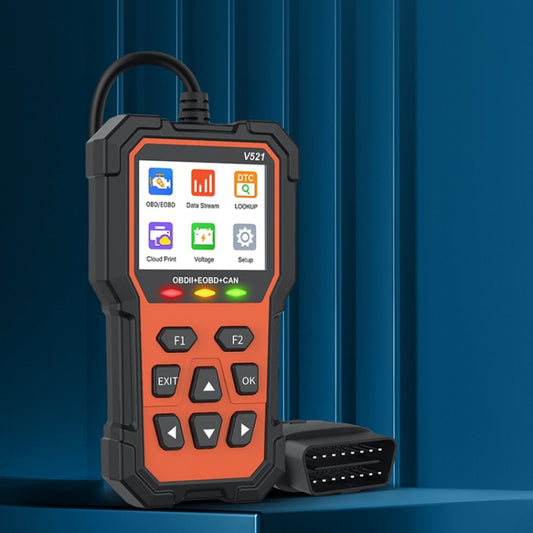 Multifunctional OBD Vehicle Fault Diagnostic Instrument Performance Test(Orange) by buy2fix