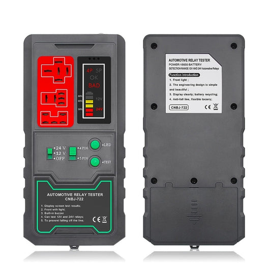 12V/24V 4 Pin 5 Pin Automotive Relay Tester(CNBJ-722) by buy2fix