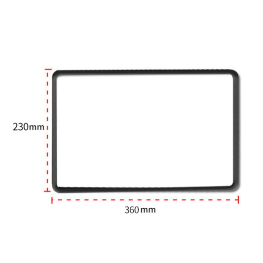 For Tesla Model 3 2024 Screen Bumper Protective Cover Silicone Frame by buy2fix