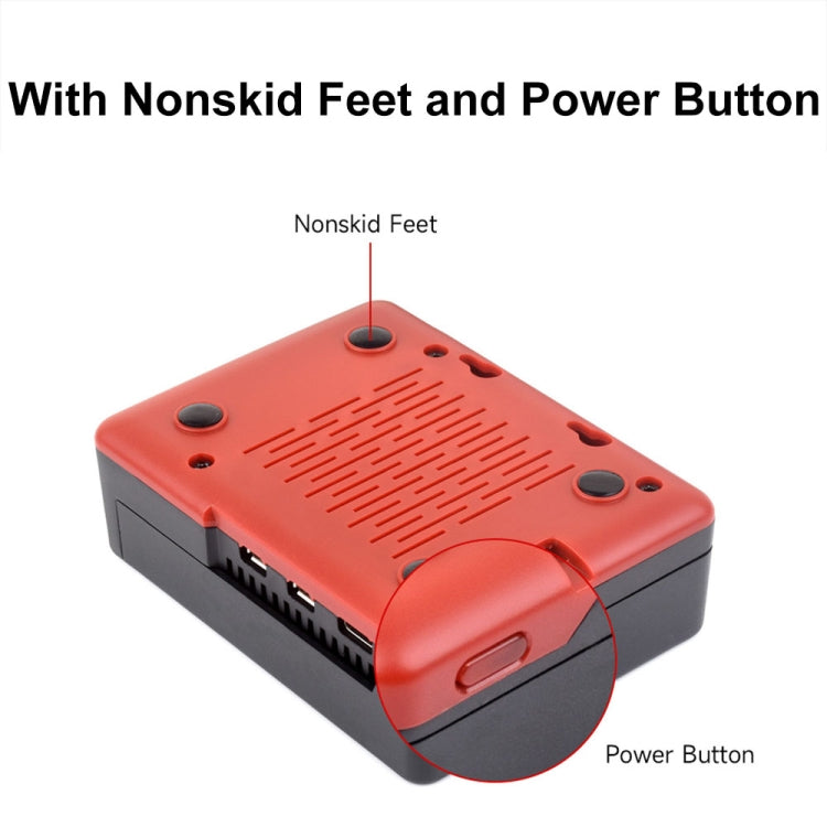 Waveshare 26587 For Raspberry Pi 5 Argon Neo Aluminum Alloy Case, Spec: Standard by Waveshare