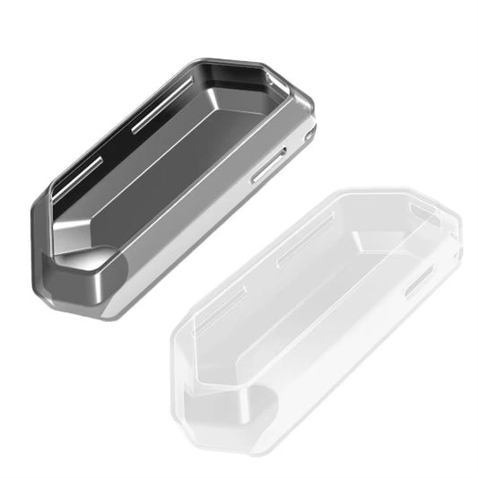 For Flipper Zero Electronic Pet Silicone Full-Cover Protective Case(Transparent Black) by buy2fix