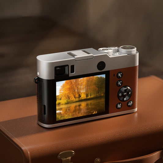 DC203 5K/30FPS 2.8-Inch Screen 16X Front And Rear Dual-Camera HD Digital Camera(Black) by buy2fix