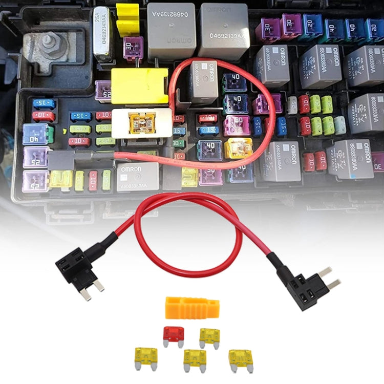 14 AWG TIPM Dual-End Automotive Fuse Extractor Fuse Adapter Kit(A9480) by buy2fix