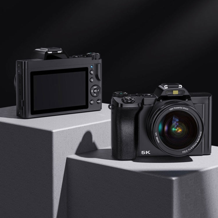 DC-201S 5K/30FPS 3.5-Inch 16X Six-Axis Anti-Shake HD Digital Camera With UV Lens(UK Plug) by buy2fix