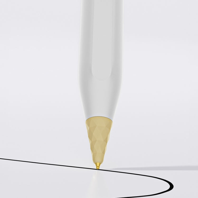 For Apple Pencil 1 / 2 Generation & USB-C Stylus Modified Pen Tip Diamond Crystal Pencil Nib(Light Green) by buy2fix