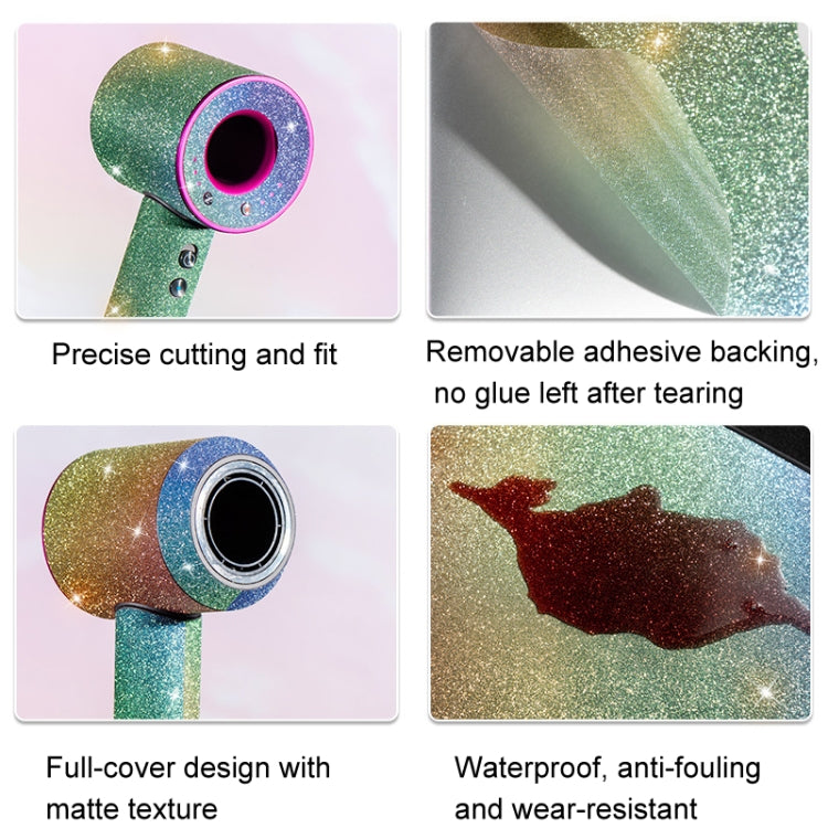 For Dyson Supersonic Hair Dryer Gypsophila Frosted Sticker Protective Film(MT-012) by buy2fix