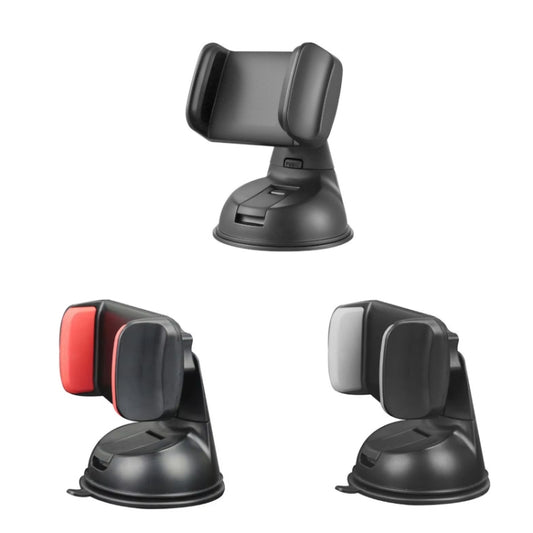 Navigation Car Holder Dashboard Desktop Suction Cup Mobile Phone Holder(All Black) by buy2fix