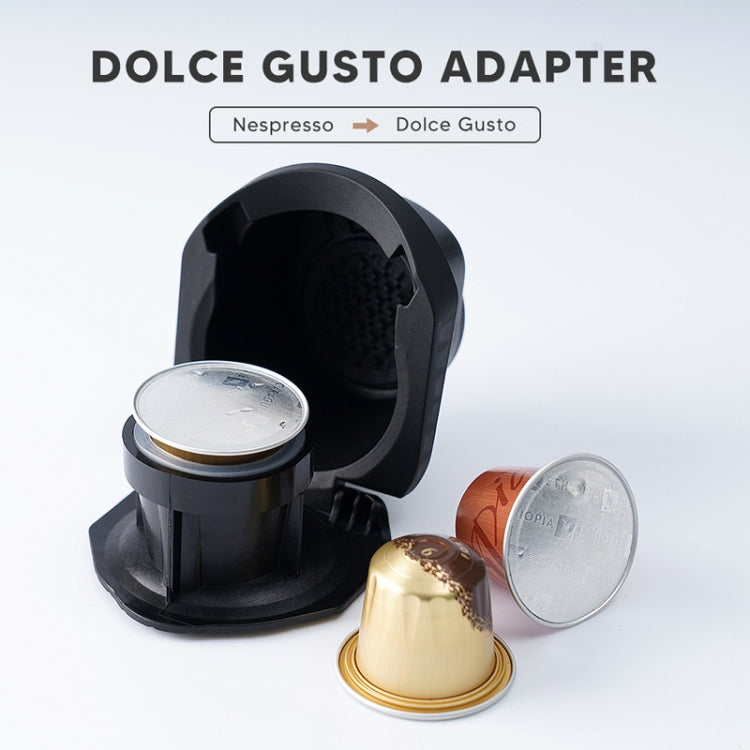 Compatible With Dolce Gusto Coffee Machine To Nespresso iCafilas Capsule Adapter Conversion Tray, Style: Star by buy2fix
