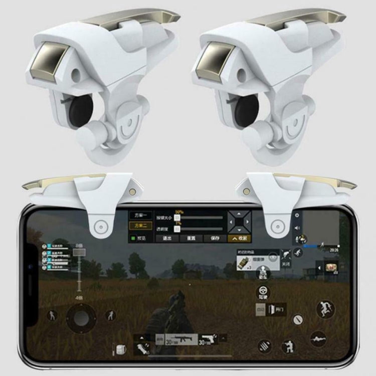 Metal Mobile Phone Game Physical Auxiliary Handle(Chicken King 2ed) - Handle Shooter by buy2fix | Online Shopping UK | buy2fix