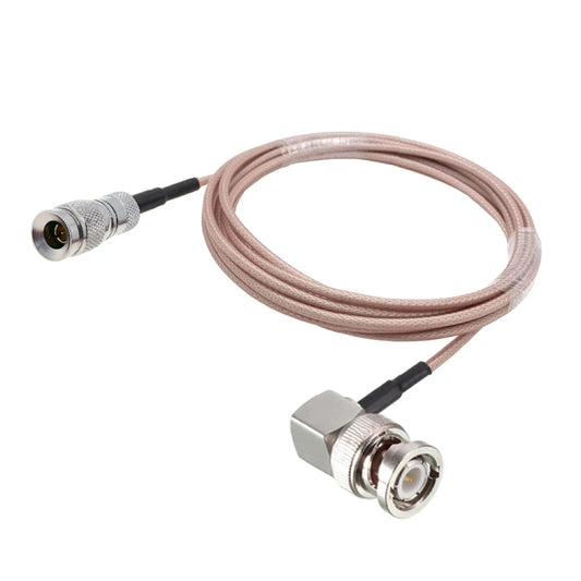 30cm CC4 Male To BNC Male Elbow Connector Cable RG179 Coaxial RF Cable by buy2fix