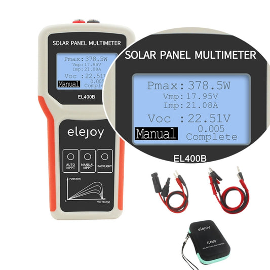 elejoy 400W MPPT Solar Photovoltaic Panel Multimeter(EL400B) by buy2fix