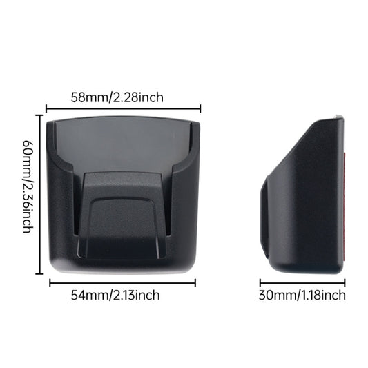 Car Dashboard Key Remote Control Storage Box(Black) by SHUNWEI