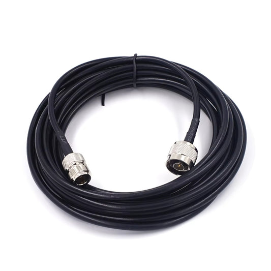 0.5m N Male To N Female RG58 Adapter Cable Radio WiFi Extension Cable by buy2fix