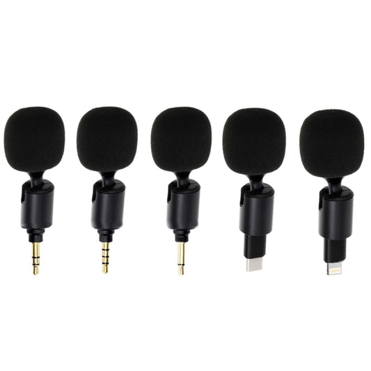Mobile Phone Live Broadcast Microphone, Style: TYPE-C Straight Head Realtek Solution (Sponge Cover) by buy2fix